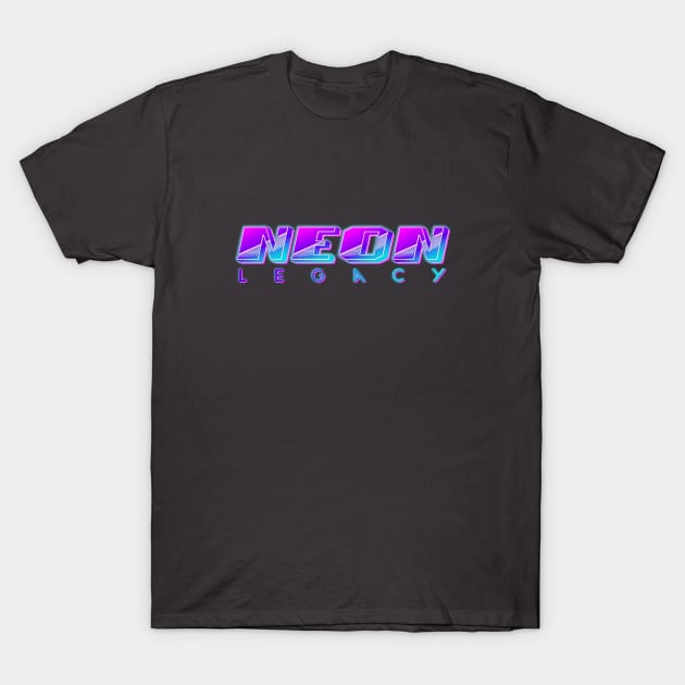 Neon Legacy Synthwave T-Shirt by THUD creative